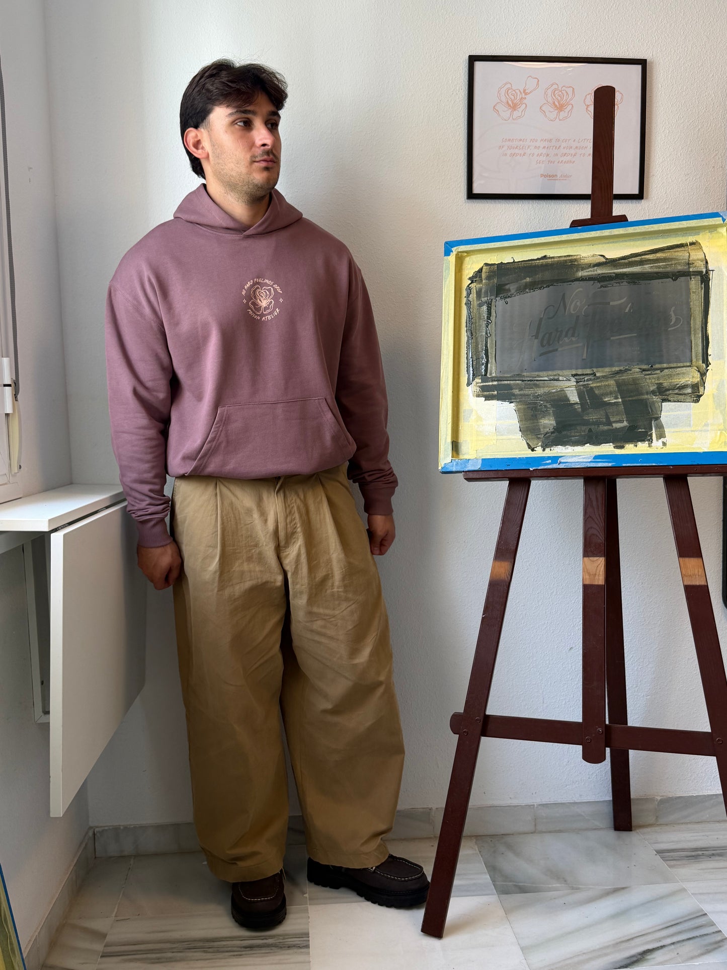Espresso Oversized Hoodie