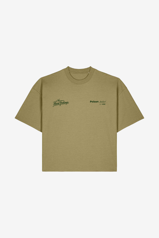 Faded Olive Boxy Tee