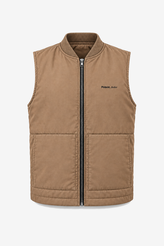 Brown Utility Vest