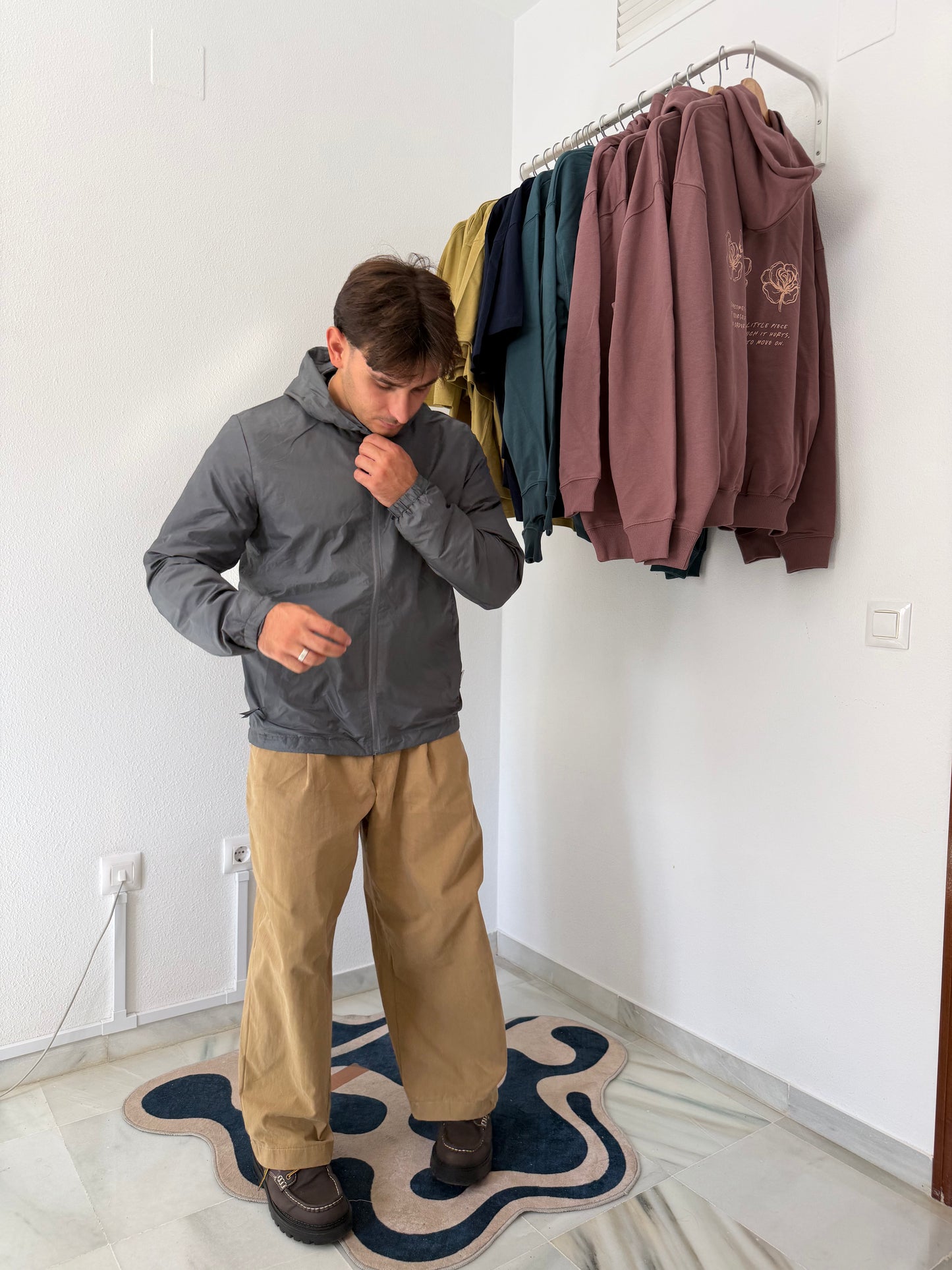 Charcoal Commuter Jacket
