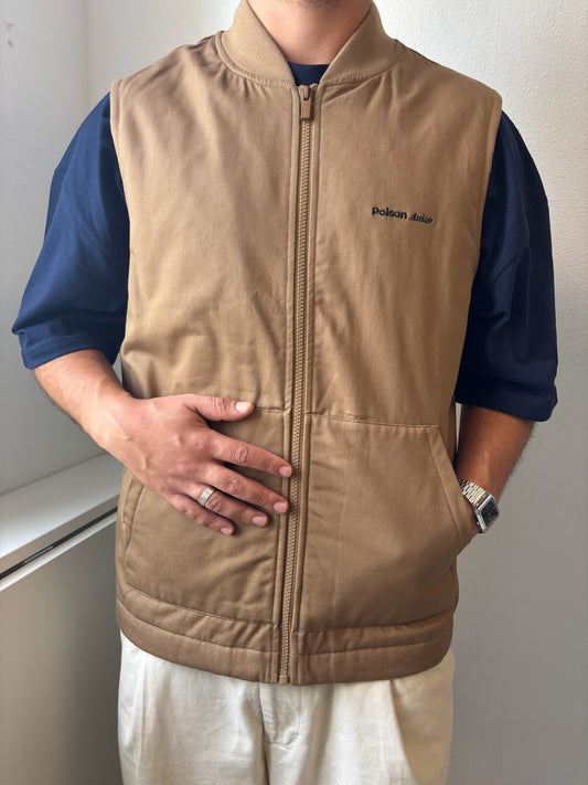 Brown Utility Vest